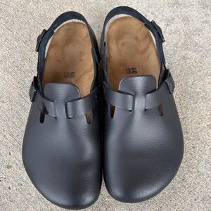 Birkenstock Tokio Pro Natural leather coated- Black